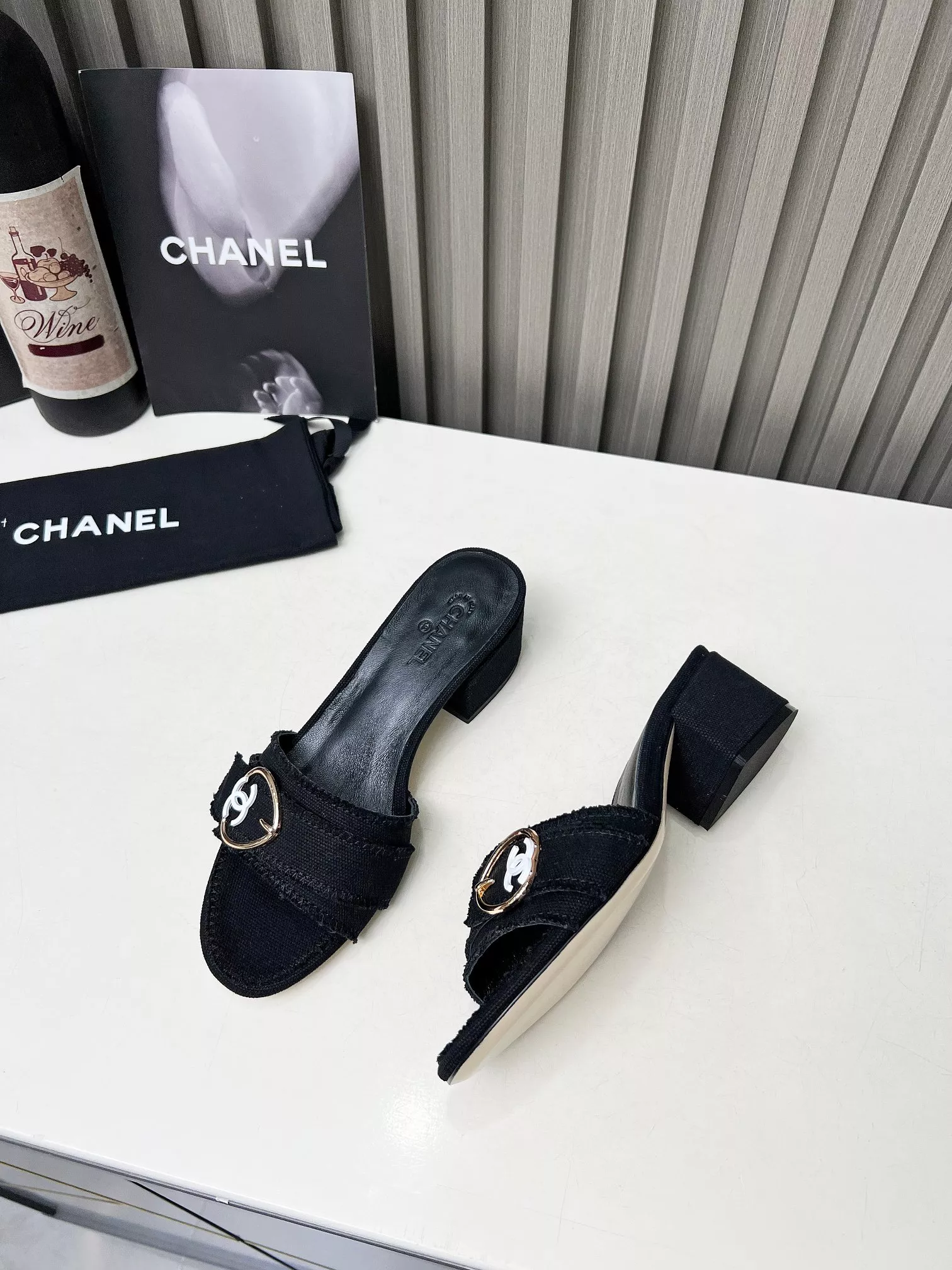 chanel chaussons pour femme s_12b62241